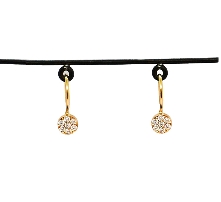 DIAMOND ORBIT DANGLE SMALL