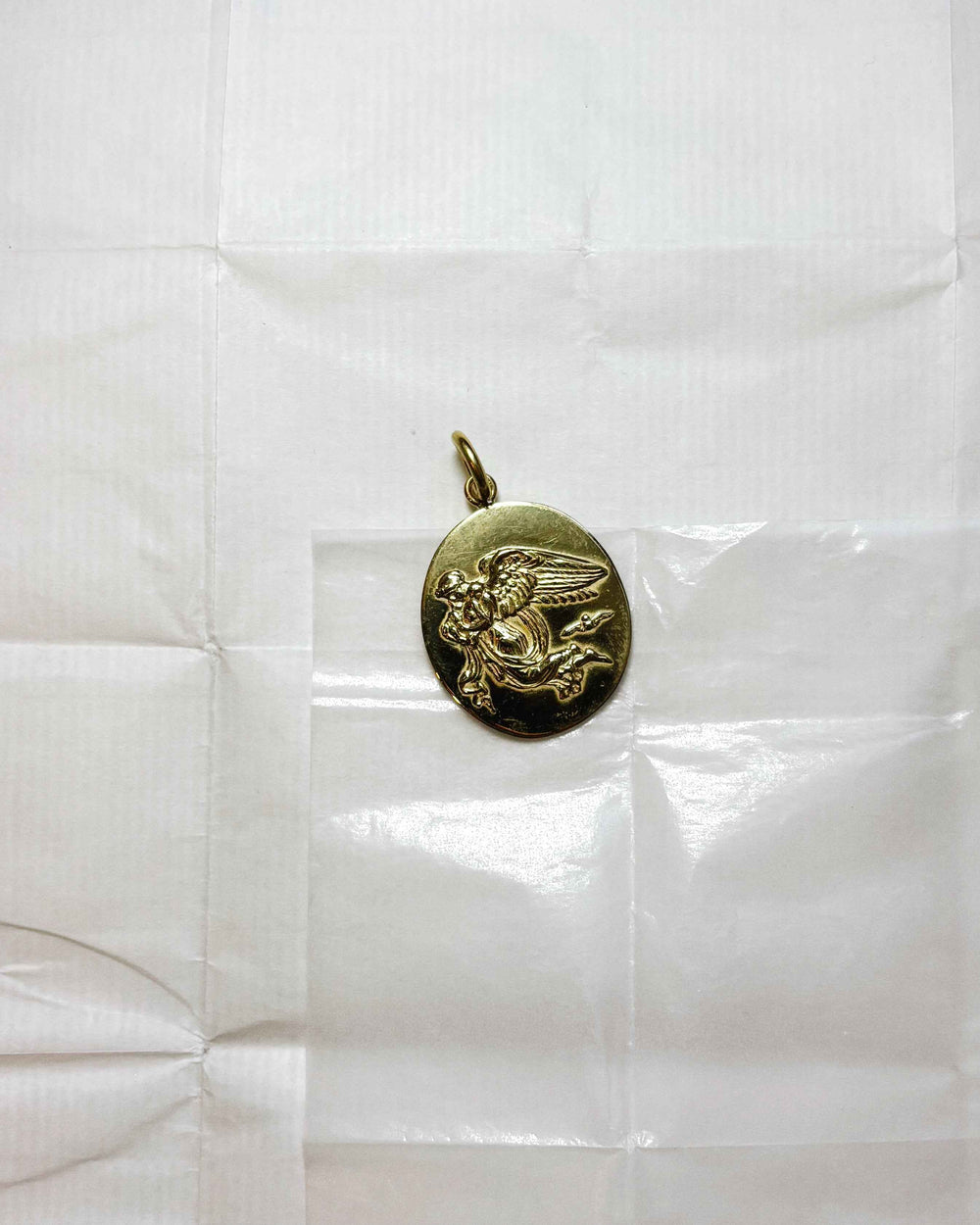 ANGEL PENDANT GOLD PLATED