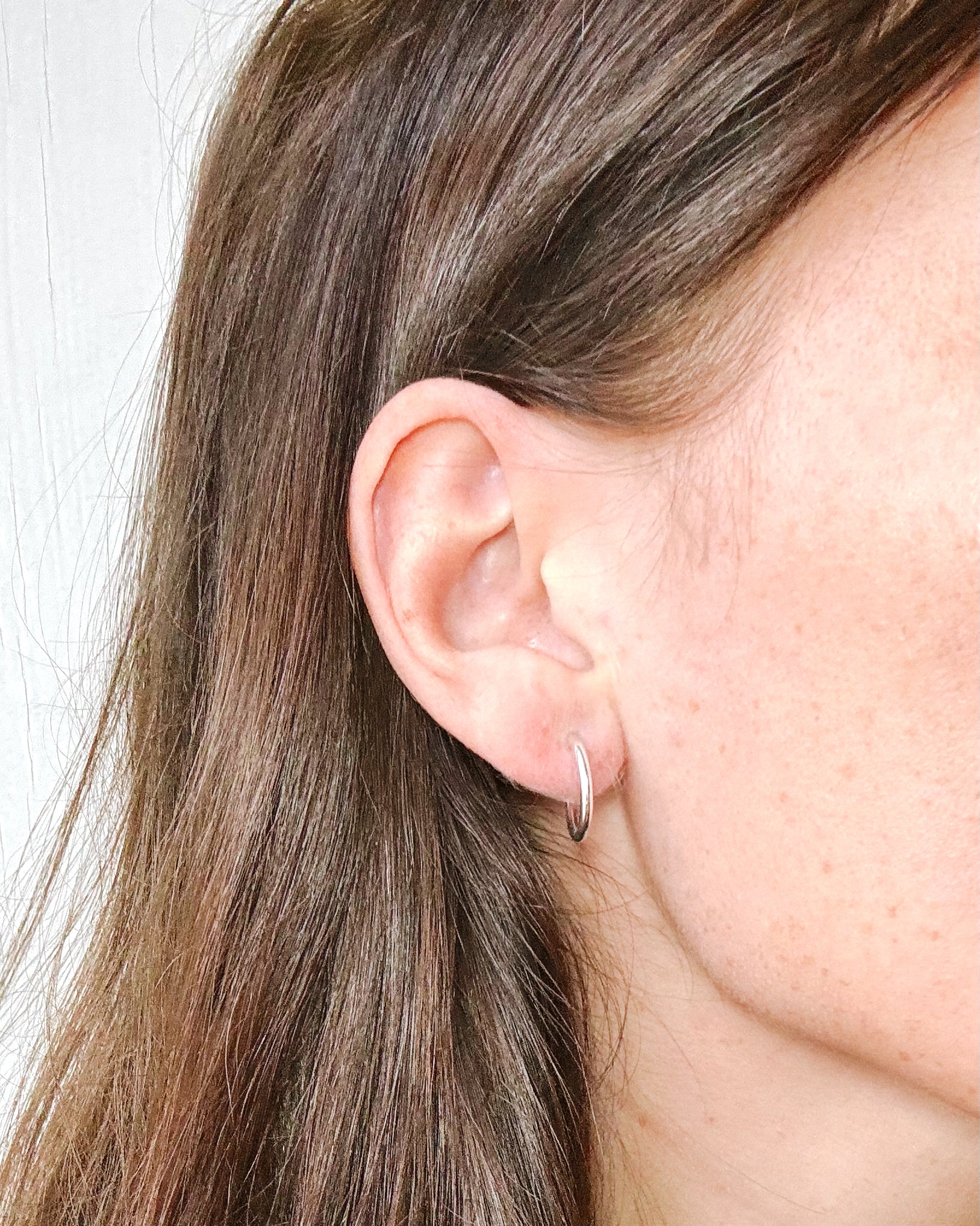 ULTRA MINI CREOLE SILVER