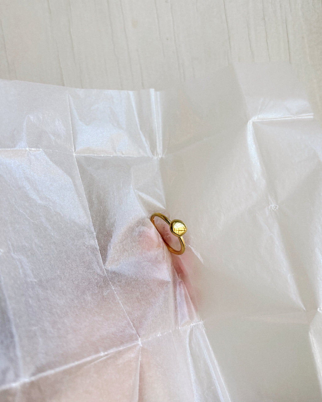 Forgyldt organisk simple ring fra hilbert københavn