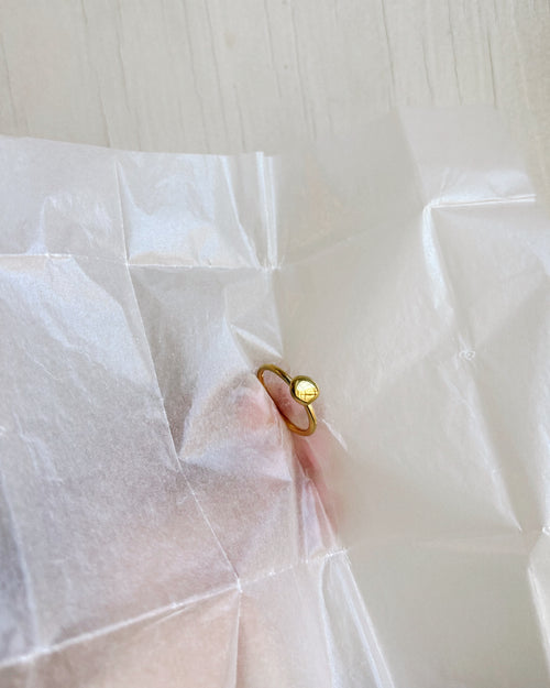 Forgyldt organisk simple ring fra hilbert københavn
