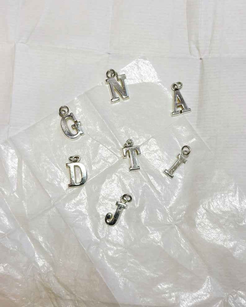 LETTER PENDANT