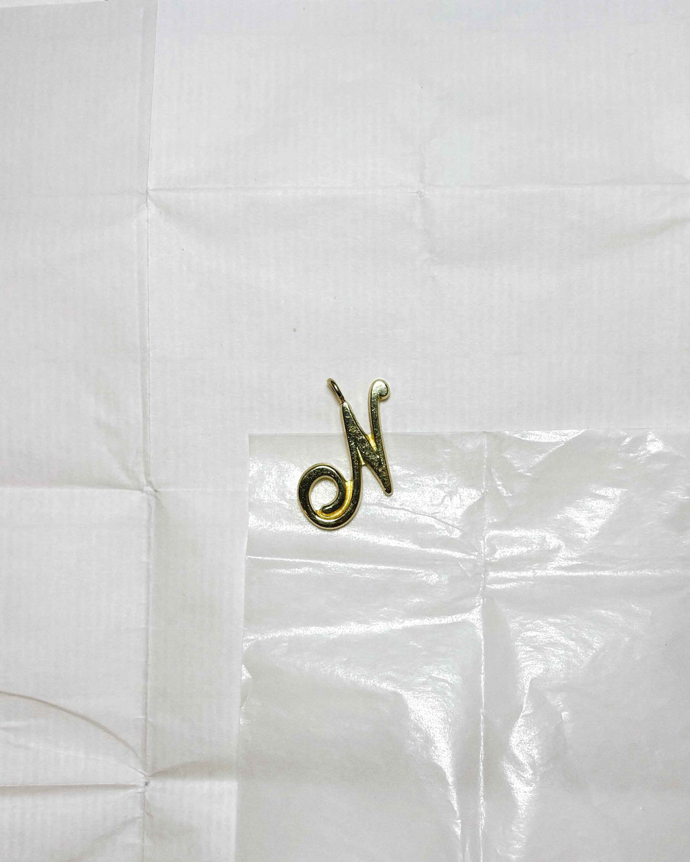 ROMANTIC INITIALS GOLD PLATED