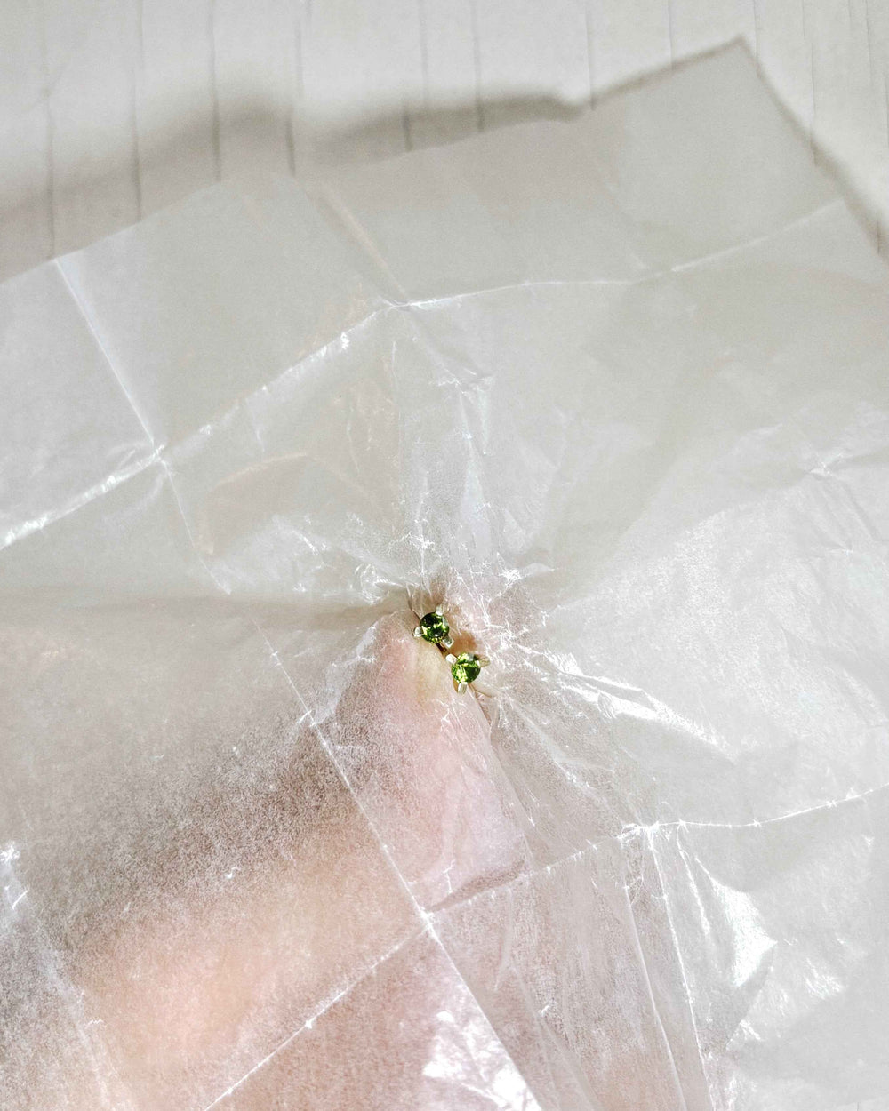 DEMANTOID THREE EAR STUDS