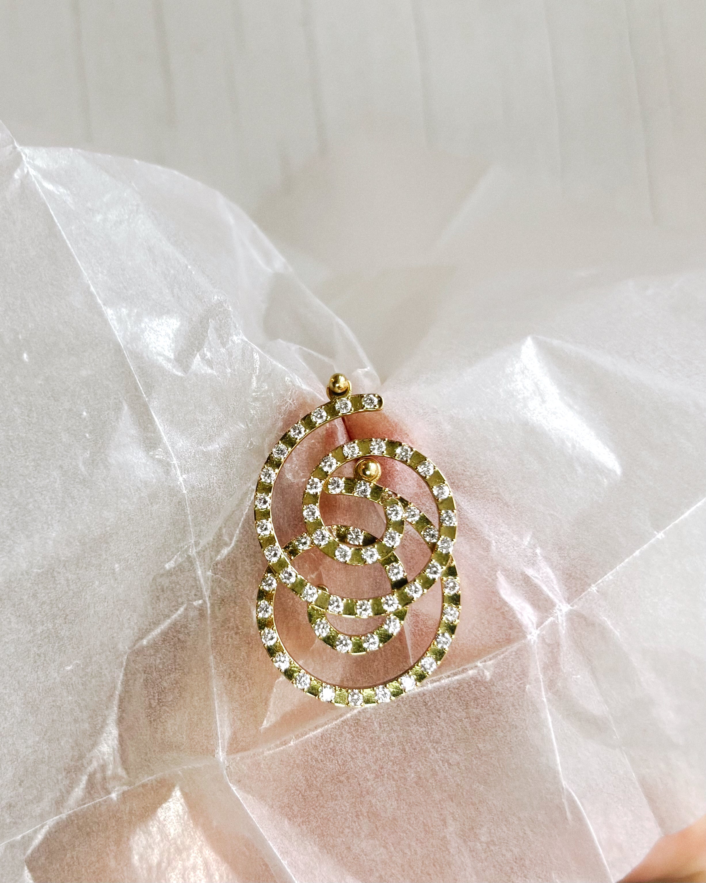 SPIRAL EARRING LARGE