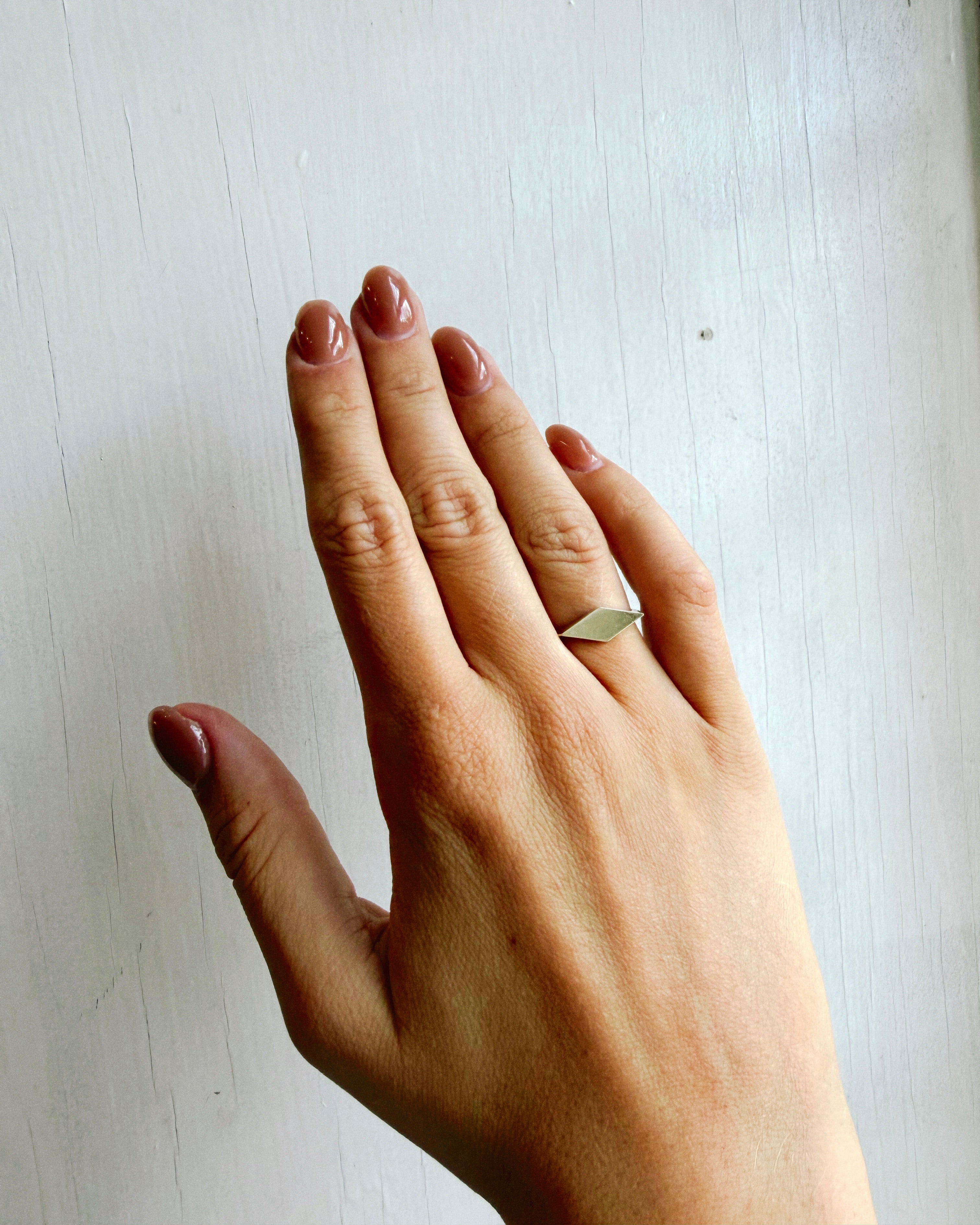GEOMETRIC GOLD RING
