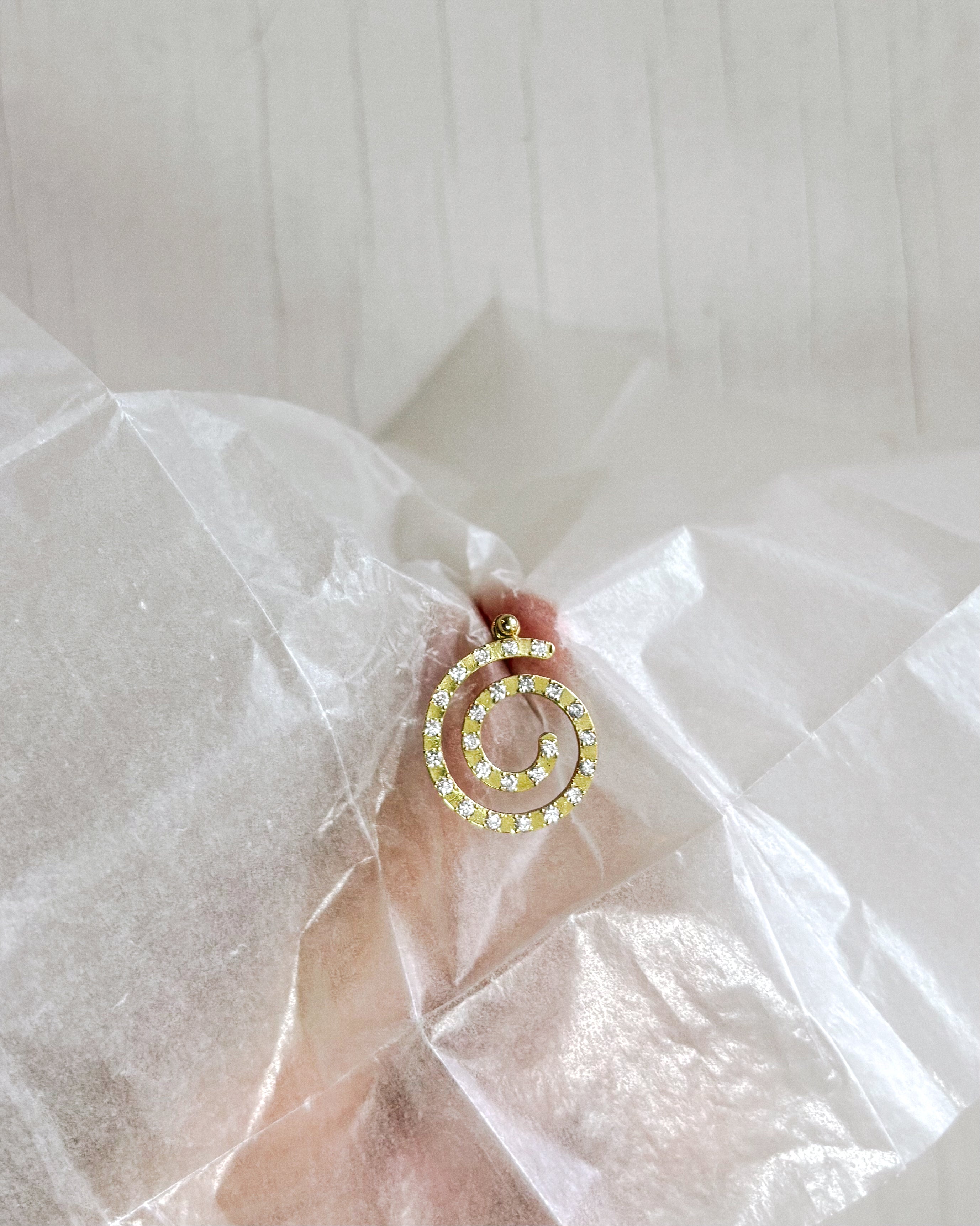 SPIRAL EARRING SMALL