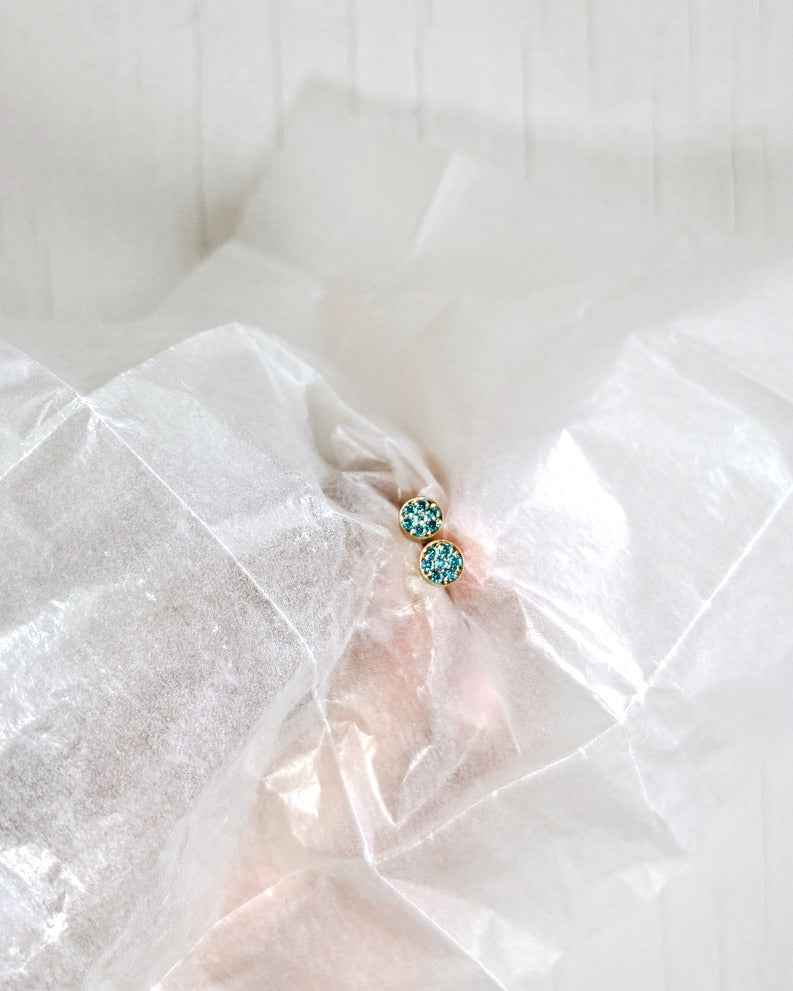 ORBIT BLUE EARSTUDS